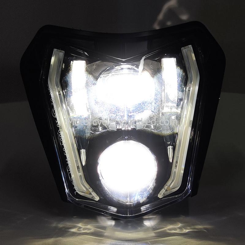 KTM exc led headlight high beam